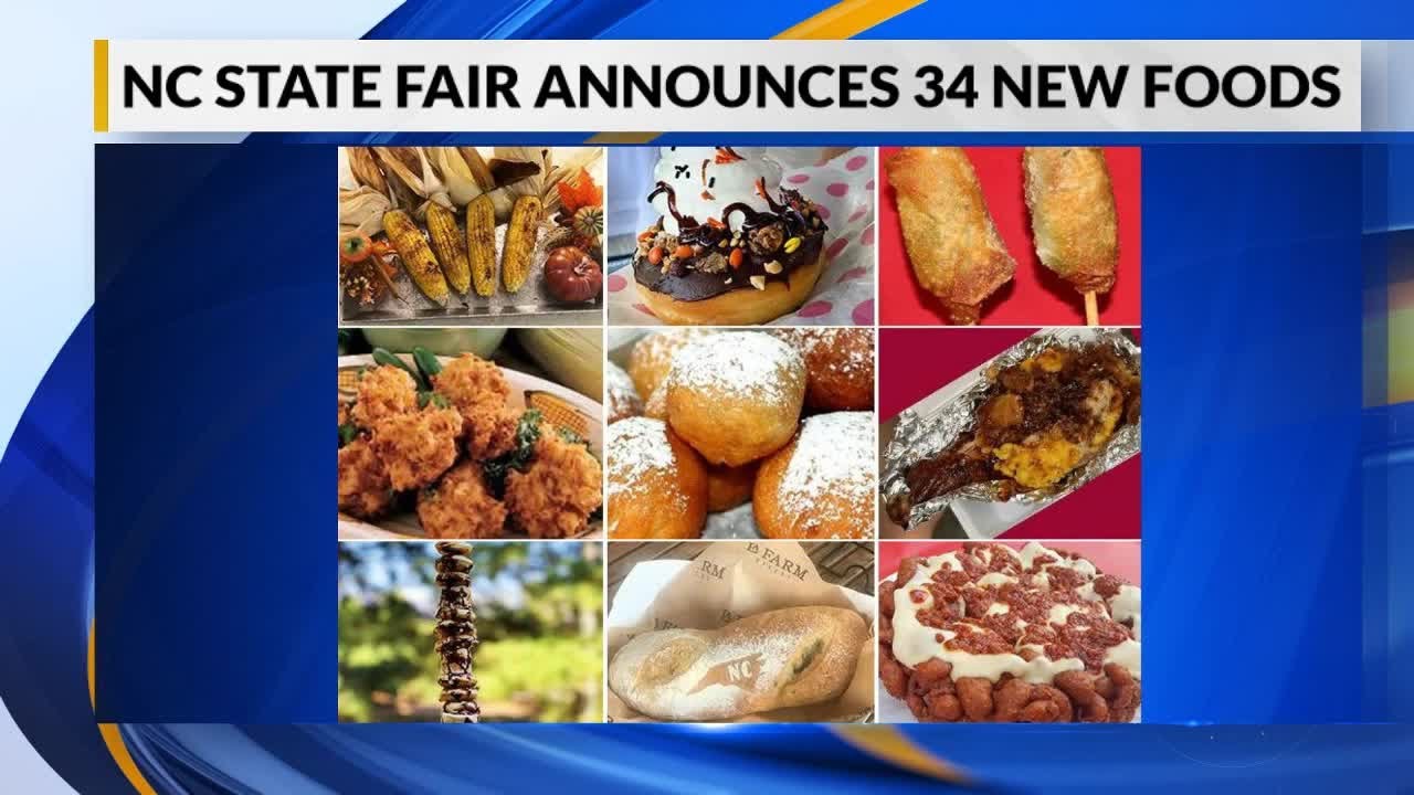 NC State Fair announces 34 new foods YouTube