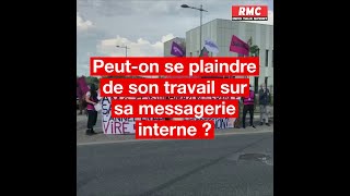 Peut-on se plaindre de son travail dans sa messagerie interne ?