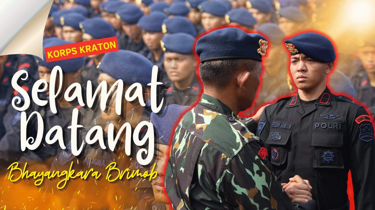 SELAMAT DATANG BHAYANGKARA BRIMOB || Tradisi Penerimaan Perwira Bintara dan Tamtama T.A. 2024