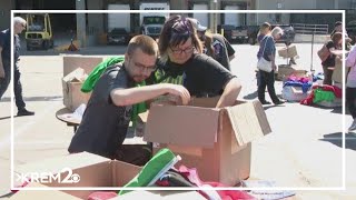 Thursday is the last day for the Spokane Arena Yard Sale