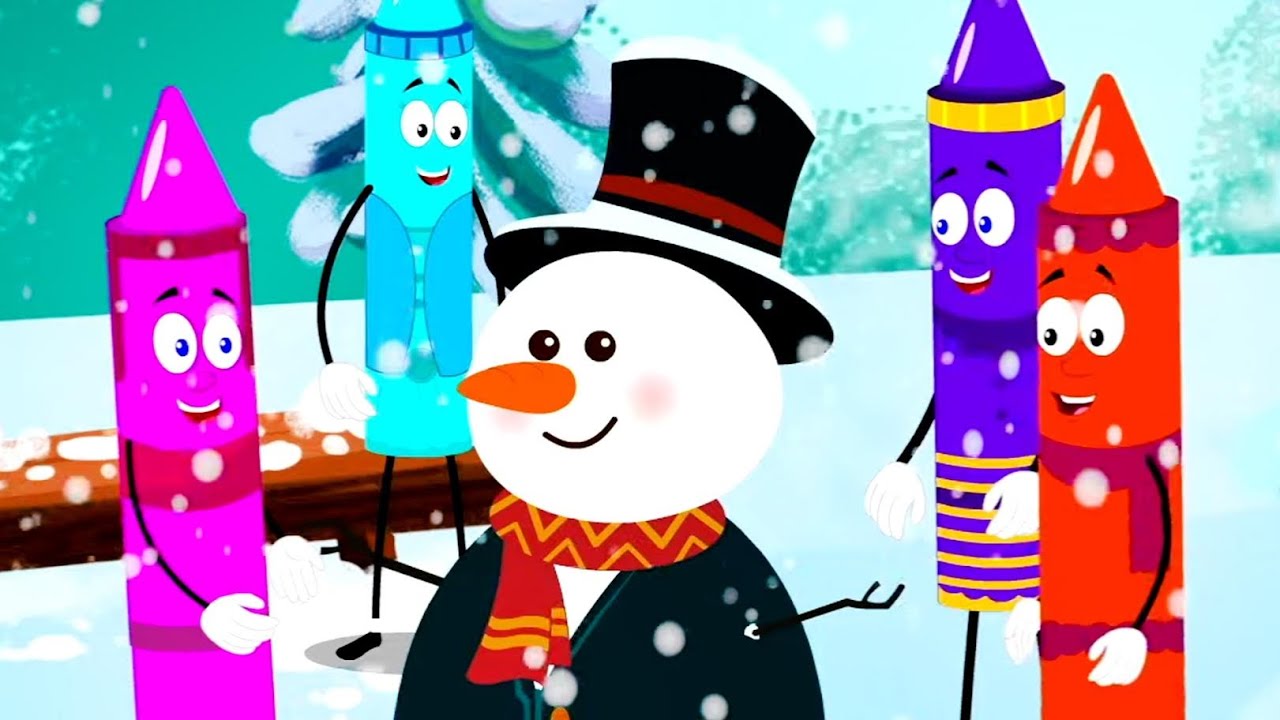Christmas Snowman, Xmas Song and Carols for Kids - YouTube
