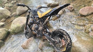 Restoration Motorcycle racing old | Build completely mountain Motorbike sports restore
