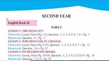 12th Class Smart Syllabus | 2nd year Smart Syllabus 2020-21 | 12th Punjab  Board Smart Syllabus