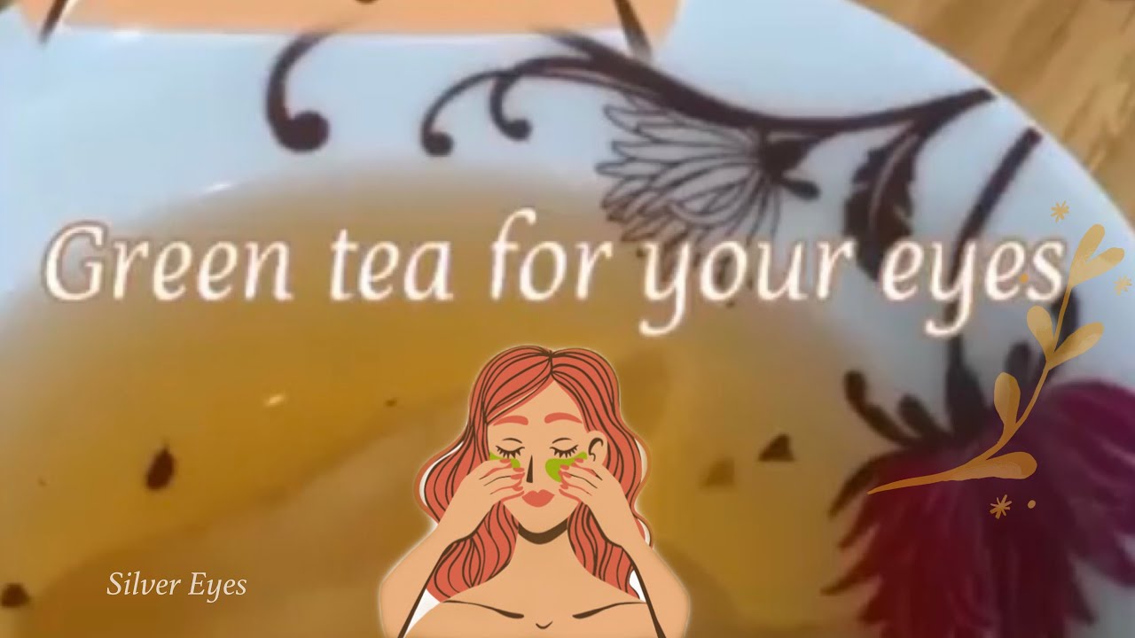 Green Tea Eye Patch Get Rid Of Dark Under Eye Circle 🤩 🍃 DIY Green