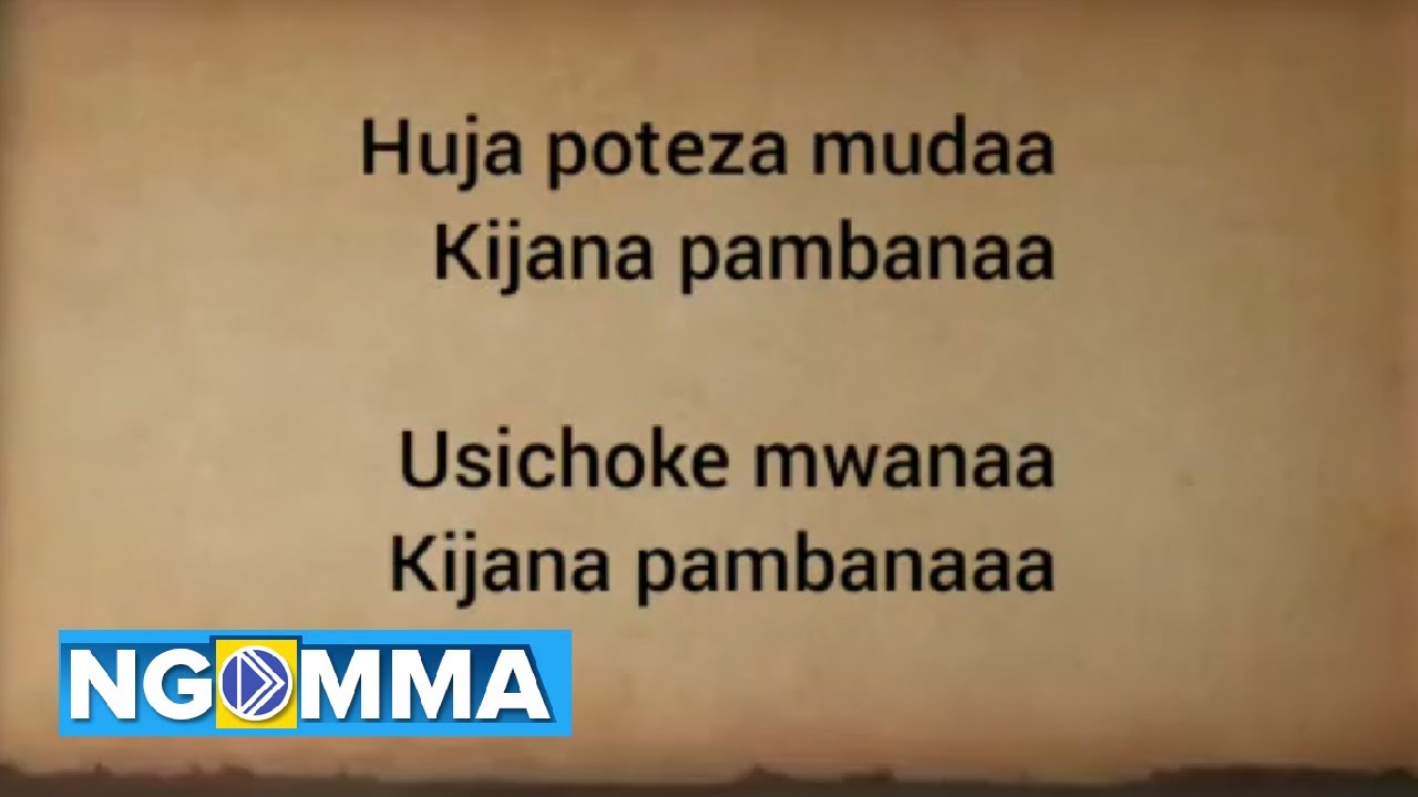 Pambana by Hech k x Happy C (Official Lyrics)