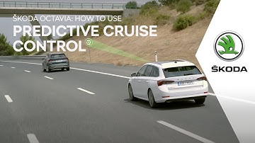 ŠKODA OCTAVIA: How to use Predictive Cruise Control