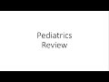 Pediatrics rapid revision for neet pg  inicet  fmge  next exam