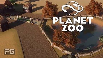 Planet Zoo - Lets Play EP3 - Penny Zoo, Sandbox Speed Build, Start of First Habitat