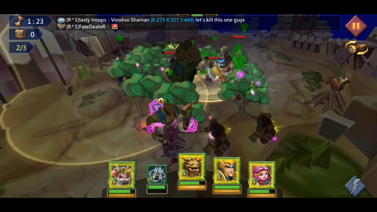 Lords Mobile Challenge 3-6 Trial 2