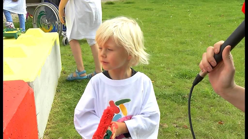 Kleurrijke legoblokken in de Kruidenbuurt