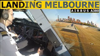 Airbus A380 Landing Melbourne - Pilot Alexander ✈️