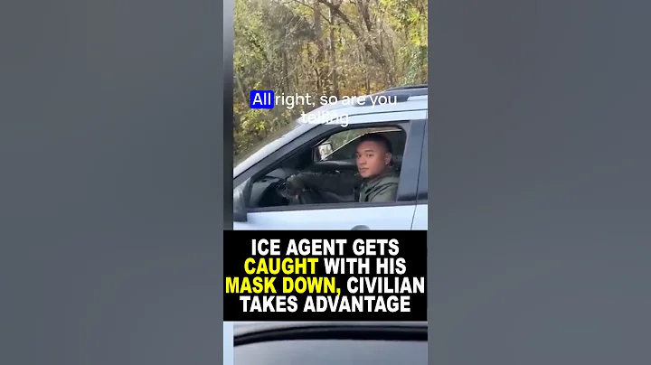 Civilian Pounces on ICE Agent with His Mask Down