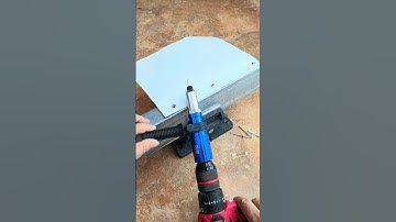 Electric Rivet Gun Puller Fixer Tool #diycraft #goodtools #diyequipment #diy #goodtool #greattools