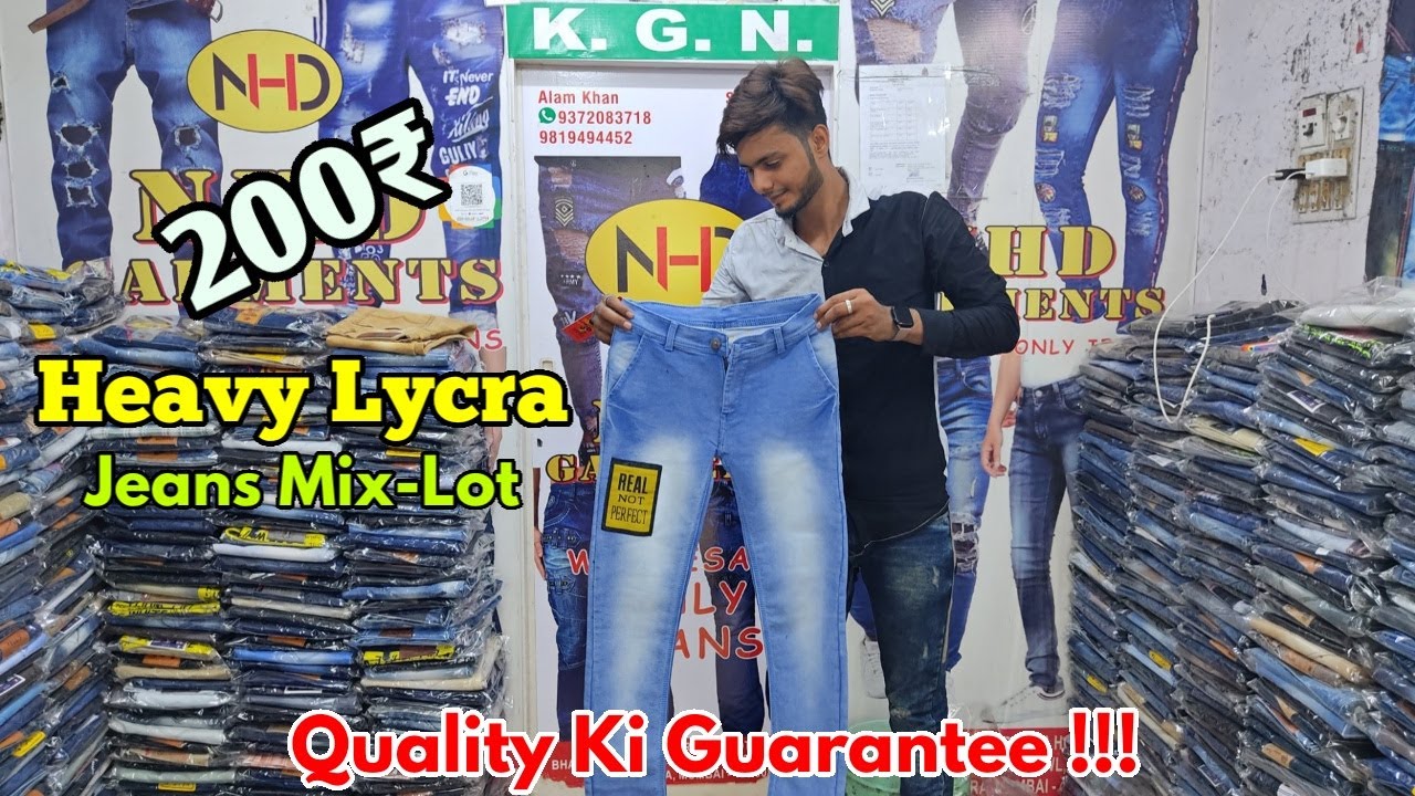 Heavy Lycra Jeans In Mix lot \ Quality ki Guarantee