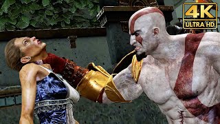 God Of War 3  Kratos Kills Hera 4k Remaster rpcs3   60 