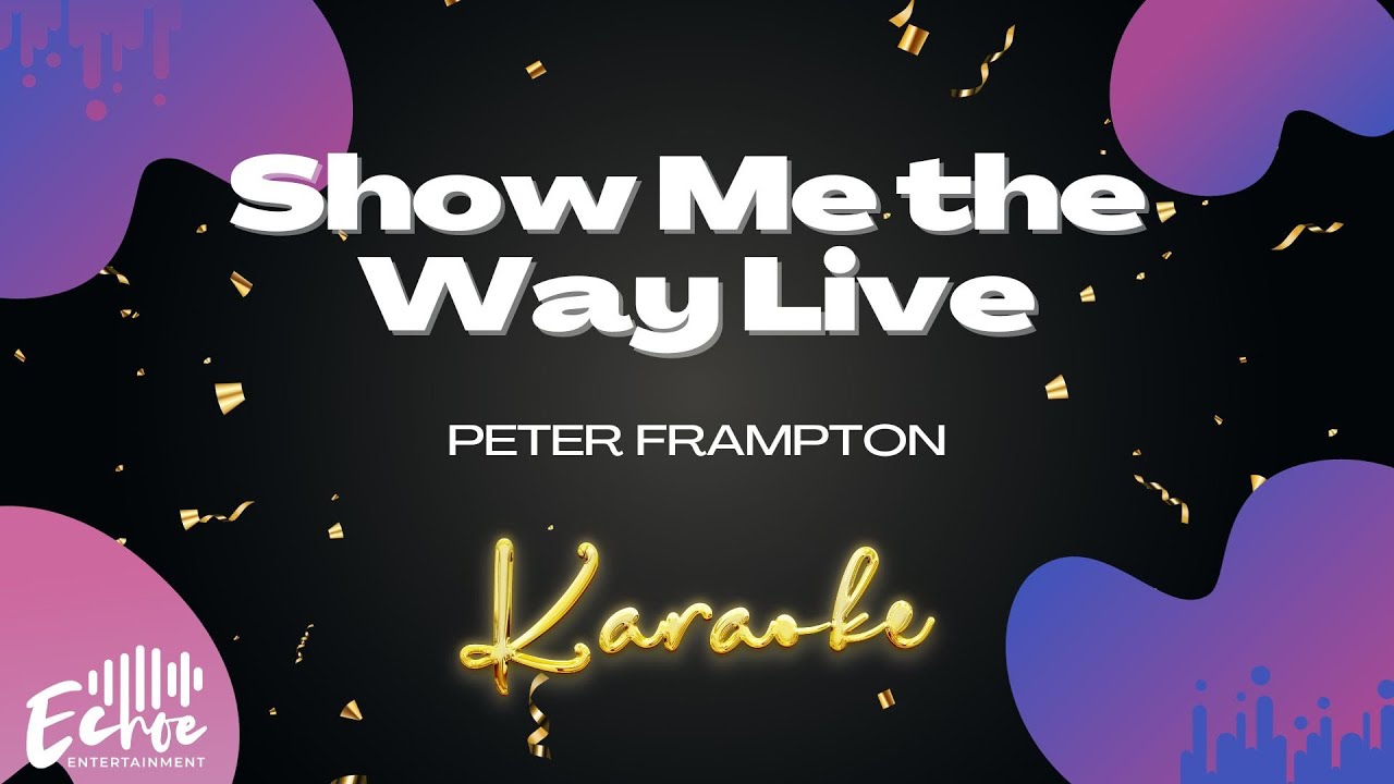 Karaoke CDG | Frampton, Lightfoot & Fogelberg Hits | 16 Songs Incl Sundown, Longer, Show Me The Way