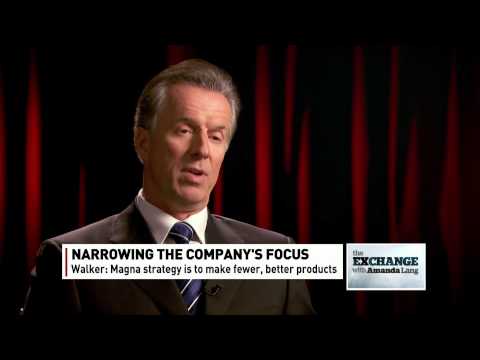 Magna International CEO Don Walker 