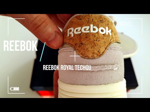 Video: Sneakers REEBOK ROYAL TECHQU FTWWHT - MAROON - FROBER, Reebok