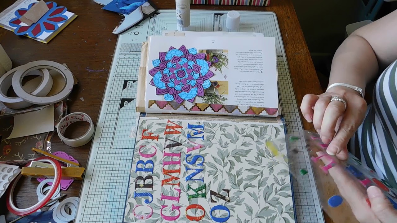 Bit more work in Junkie Joe Glue Book YouTube