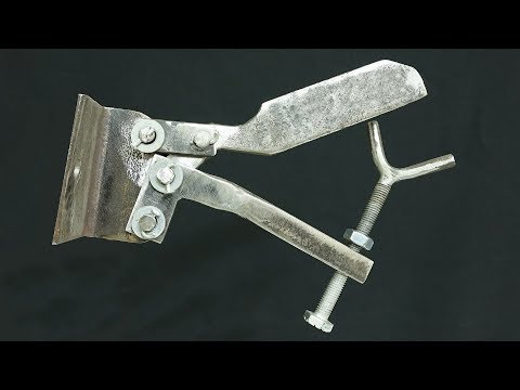 Video: Abrazadera De Sujeción Rápida De Bricolaje: De Fabricación Propia En Metal, Dibujo De Un Modelo De Palanca. ¿Cómo Hacer Una Pinza De Carpintería?