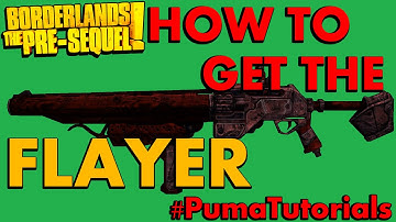 Borderlands: The Pre-Sequel! Legendary Weapons Guide - Flayer Shotgun #PumaTutorials