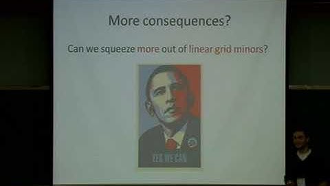 Daniel Lokshtanov (University of California, San Diego)  / Graphs of Truly Sublinear Treewidth