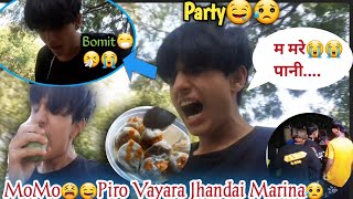 Jungle Ma Partypiro Le Jhandai Marinanirajanofficial,Nirajan Officialcomedy Videofunny Vlog