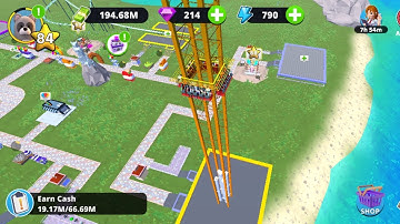 Build Giant Tower | Real Coaster Idle Game Gameplay Android IOS