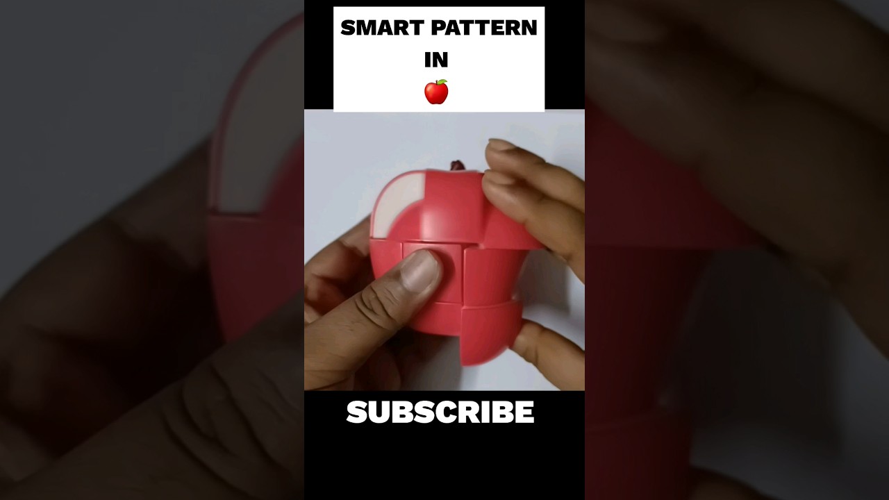Pattern in Apple Cube 🍎.  