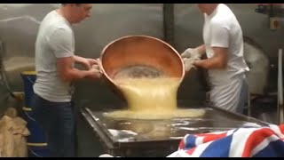 Rock Candy Making At Blackpool - Timelapse