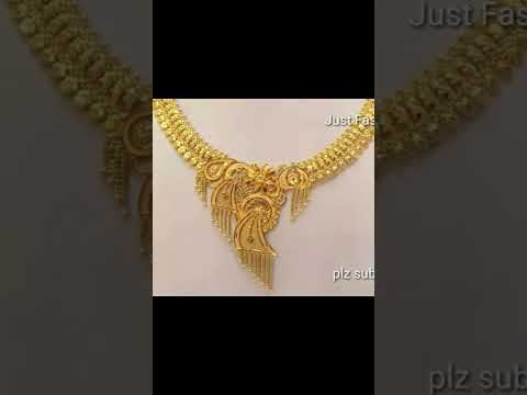 22k Gold Necklace - YouTube