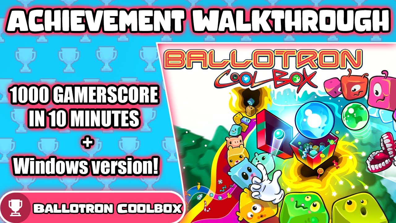 Ballotron CoolBox Achievement Guide 1000 Gamerscore In 10 Minutes ballotron-coolbox-achievement-guide-1000-gamerscore-in-10-minutes