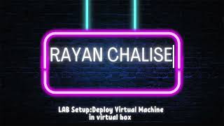 Deploy A Virtual Machine In Virtualbox