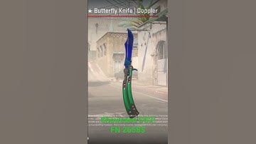 Butterfly Knife | Doppler Phase 3 in Counter Strike 2 🔫🔥#cs2 #counterstrike #counterstrike2 #csgo