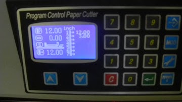 GUILLOTINE® EC19 PRO Electric Paper Cutter Demo