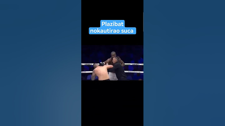 Plazibat u ludoj završnici runde nokautirao suca !