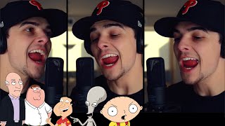 Video thumbnail of "Mark Ronson ft. Bruno Mars - "UPTOWN FUNK" (Sung in CARTOON Voices!)"