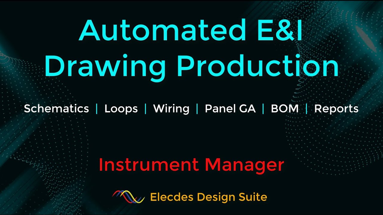 Automatic ECAD Fabrication of a Distribution Board with Instrument ...