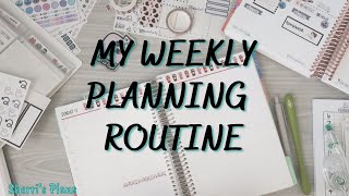 MY WEEKLY PLANNING ROUTINE | USING MY CHECKLIST TO PLAN MY WEEK