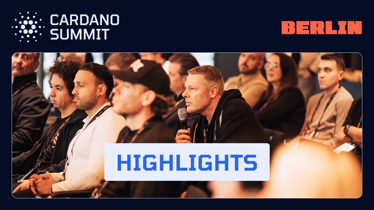 Cardano Summit 2025 Recap: A Global Community | Laura Mattiucci