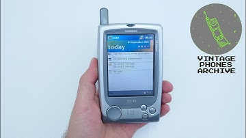 Siemens Cassiopeia SX45 Windows mobile Pocket PC