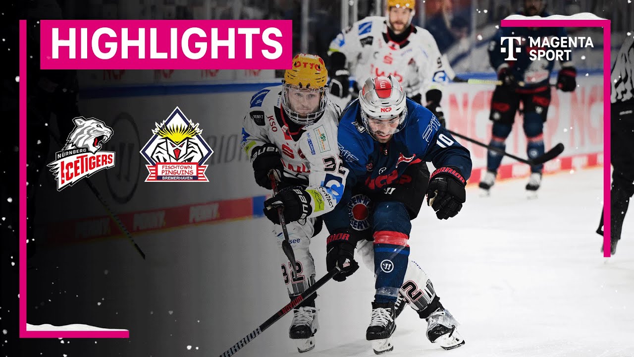 Nürnberg Ice Tigers - Pinguins Bremerhaven | PENNY DEL | MAGENTA SPORT