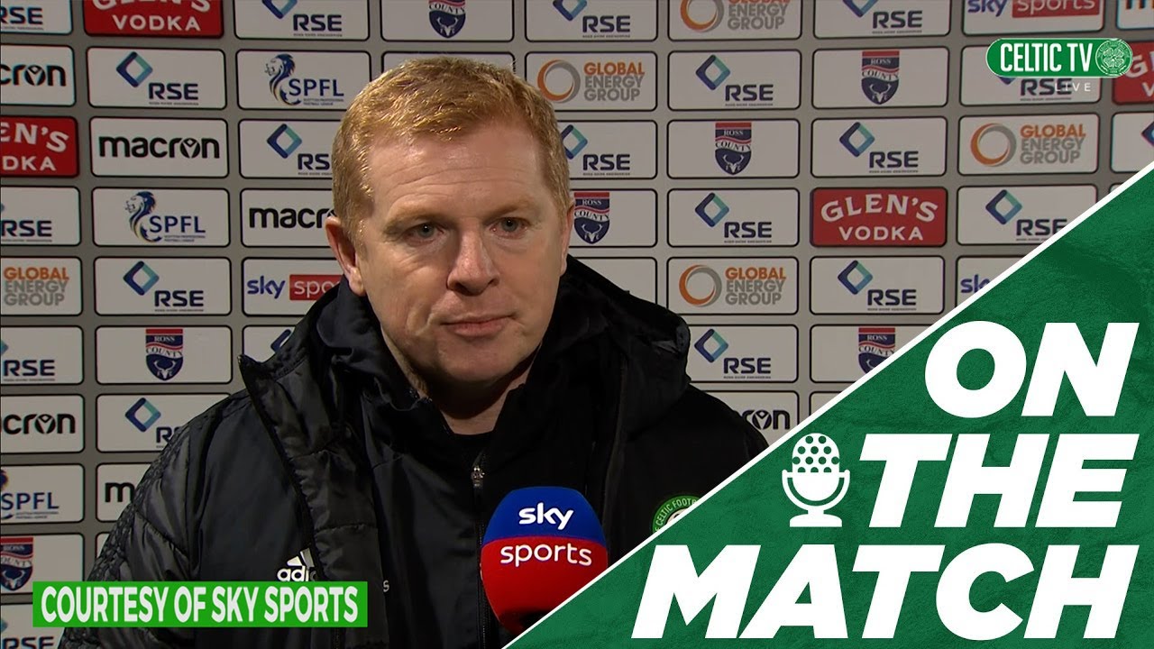 Neil Lennon on the Match | Ross County 1-0 Celtic - YouTube