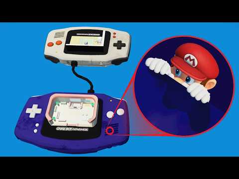 Mario Odyssey Hide and Seek - GIANT GameBoy Advance!! (Pokemon
