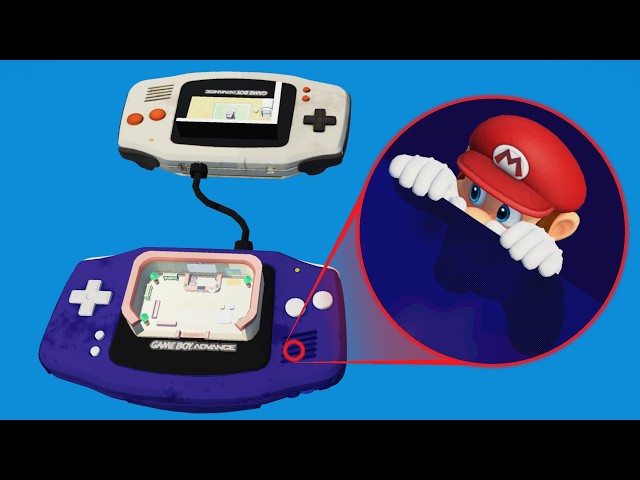 Mario Odyssey Hide and Seek - GIANT GameBoy Advance!! (Pokemon