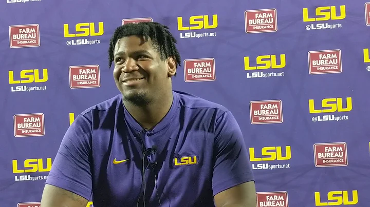 #LSU Player Interviews: OL Adrian Magee