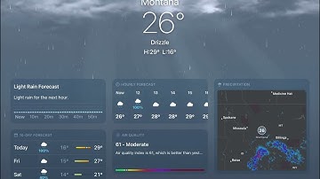 iOS Weather Animations: Drizzle