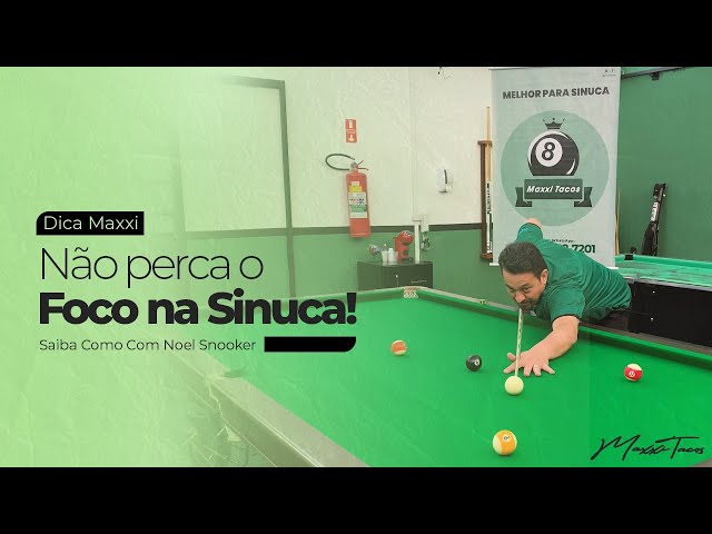 Taco Noel Snooker madeira Goiabão