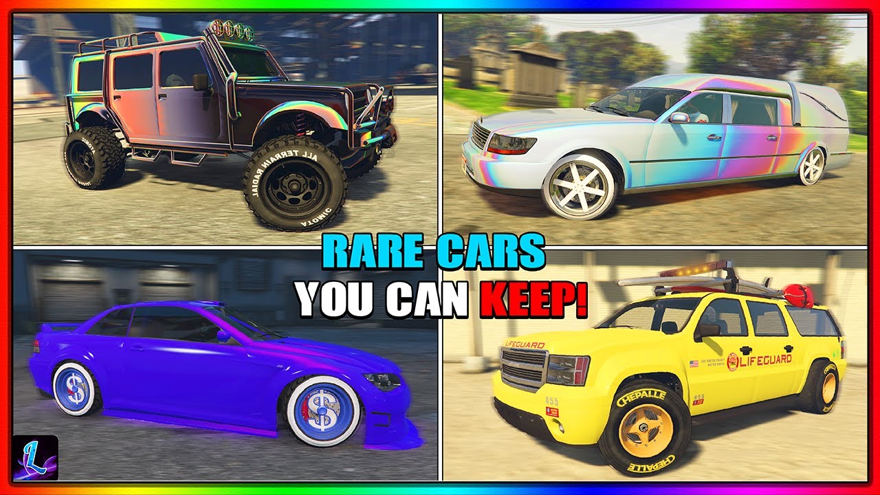 Top 5 Rare Cars You Can Keep In GTA 5 Online Rare Car Locations Guide 