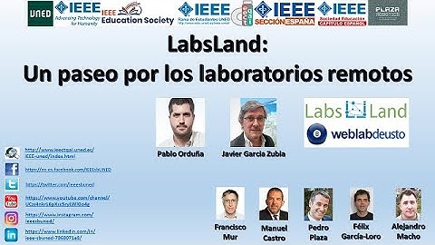 LabsLand Un paseo por los laboratorios remotos